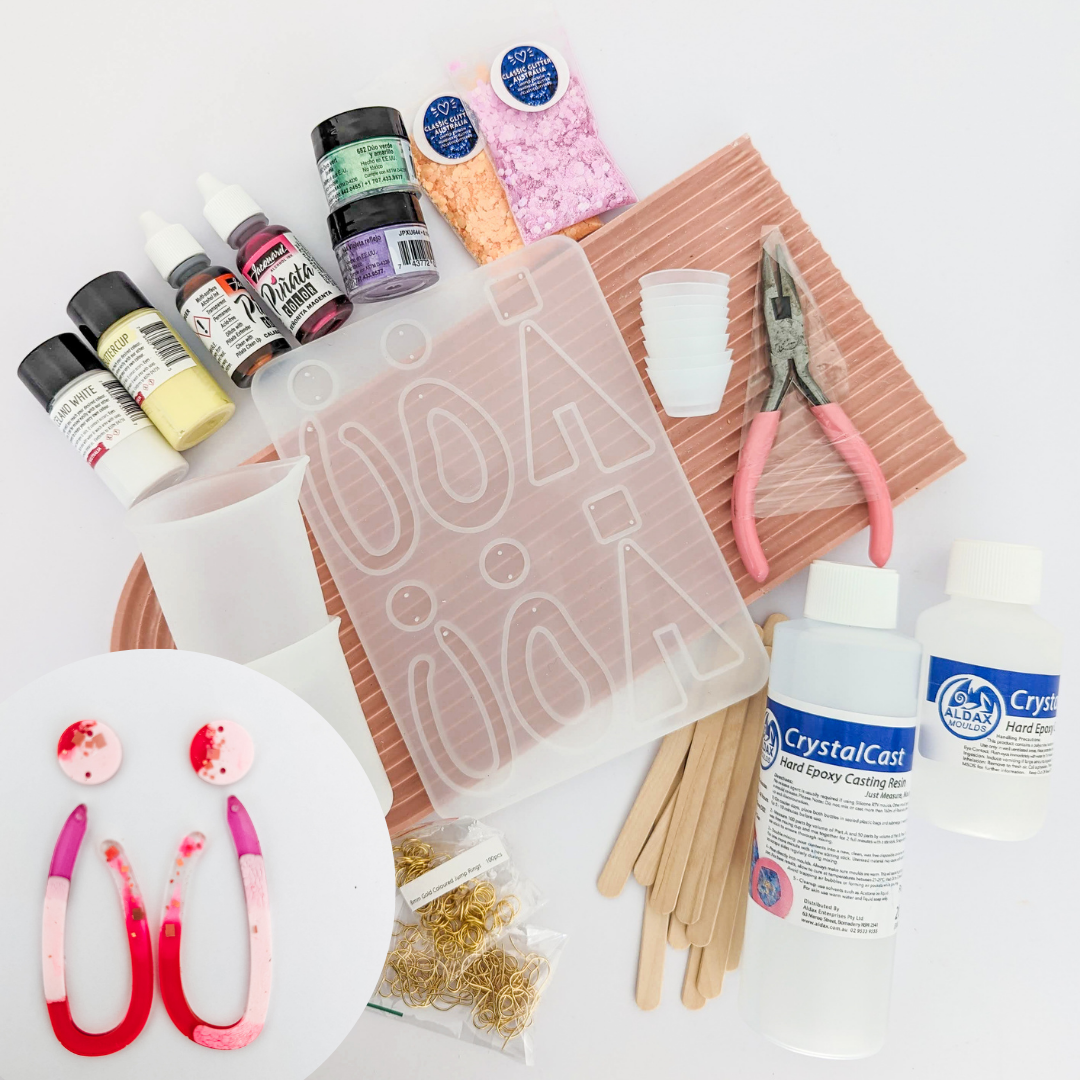 How to use the Resin Earring Starter Kit