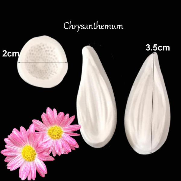 Petal Press Mould - Chrysanthemum