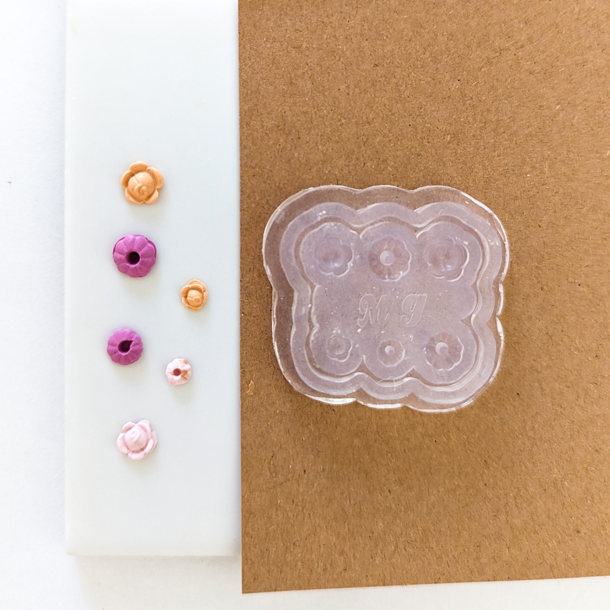 Flower Silicone Mould - Style J