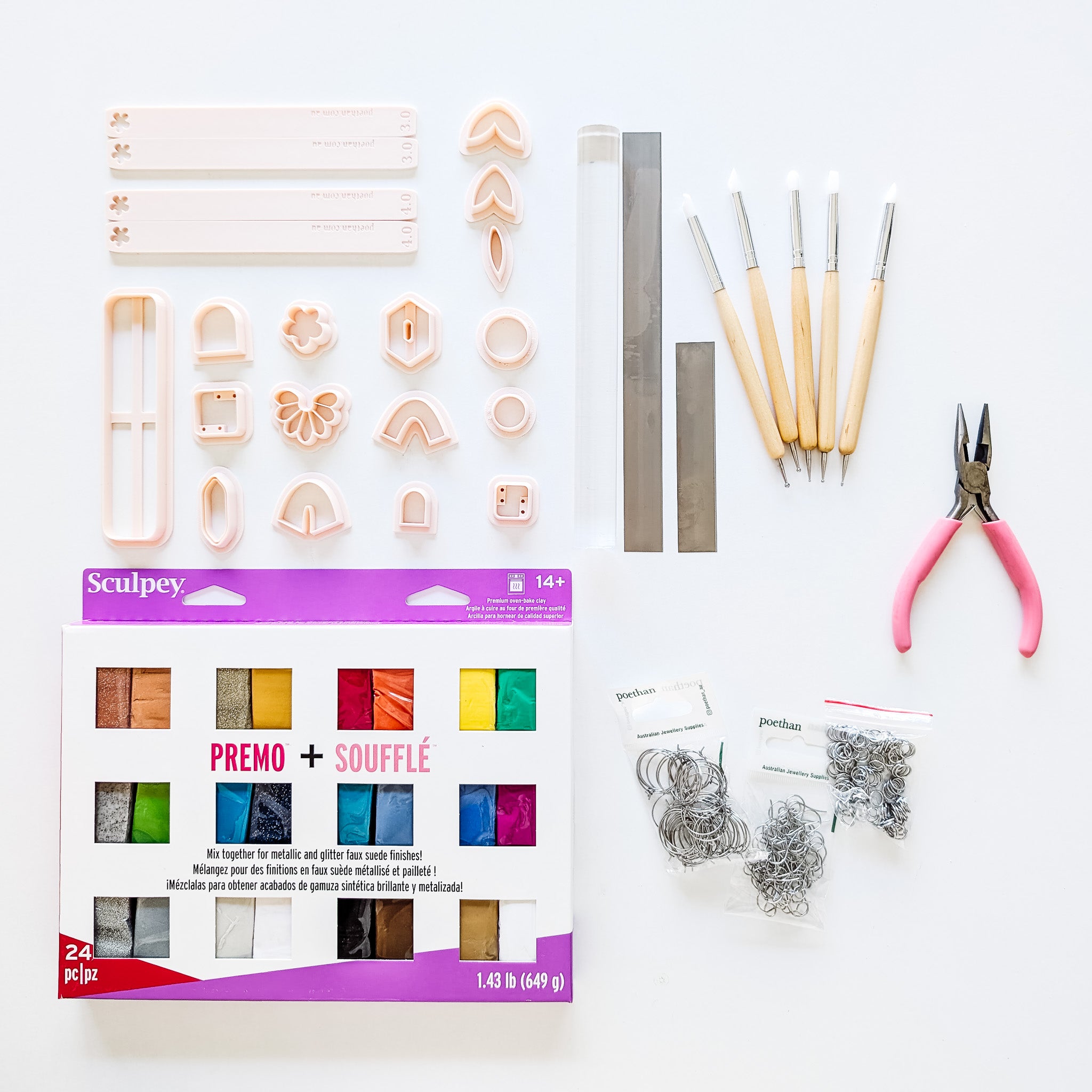 Polymer Clay Earring Starter Kit