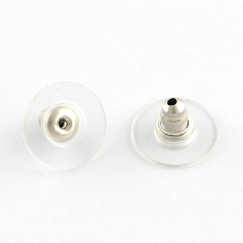 304 Stainless Steel Bullet Earring Backs