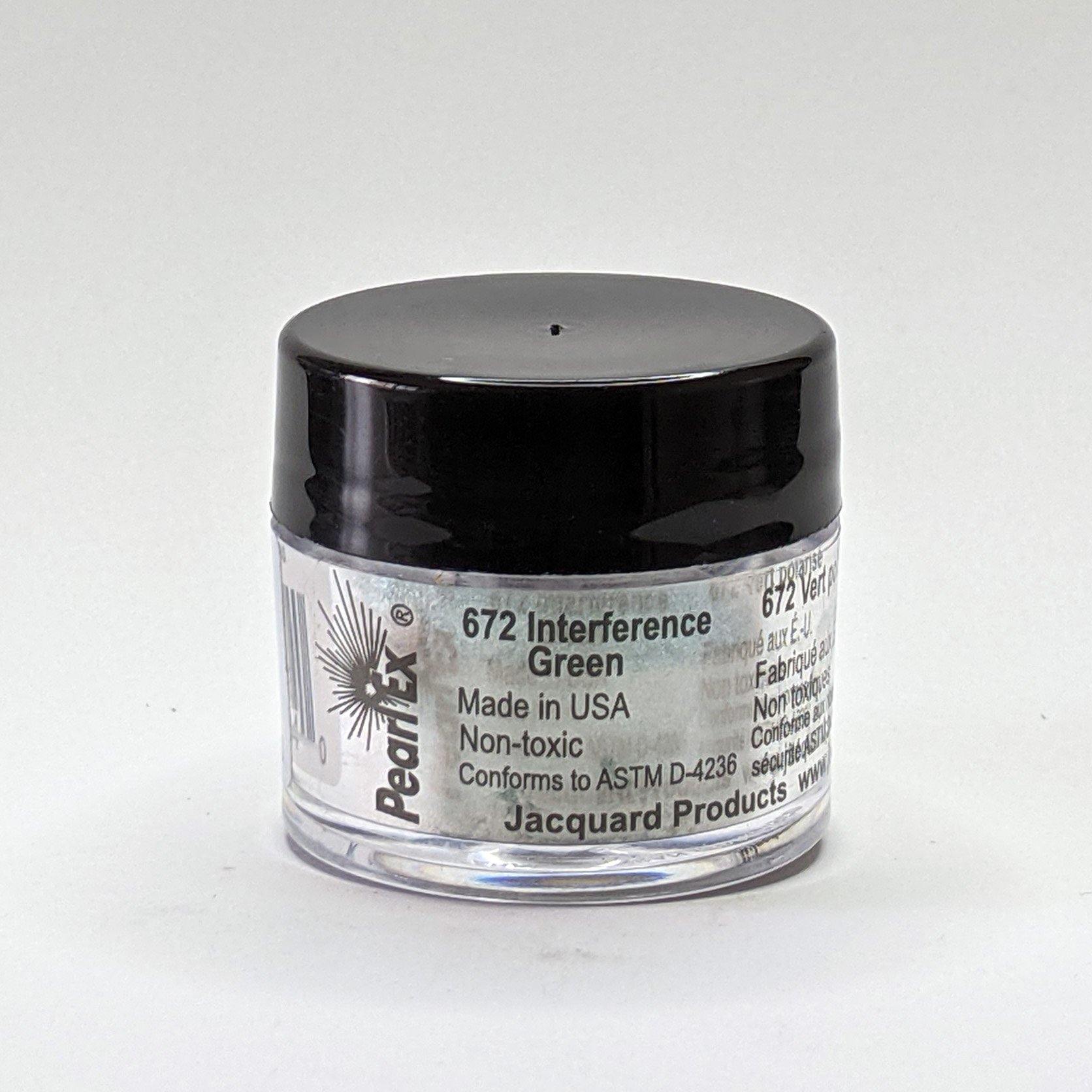 Interference Green Pearl Ex Pigment 3g - Poethan