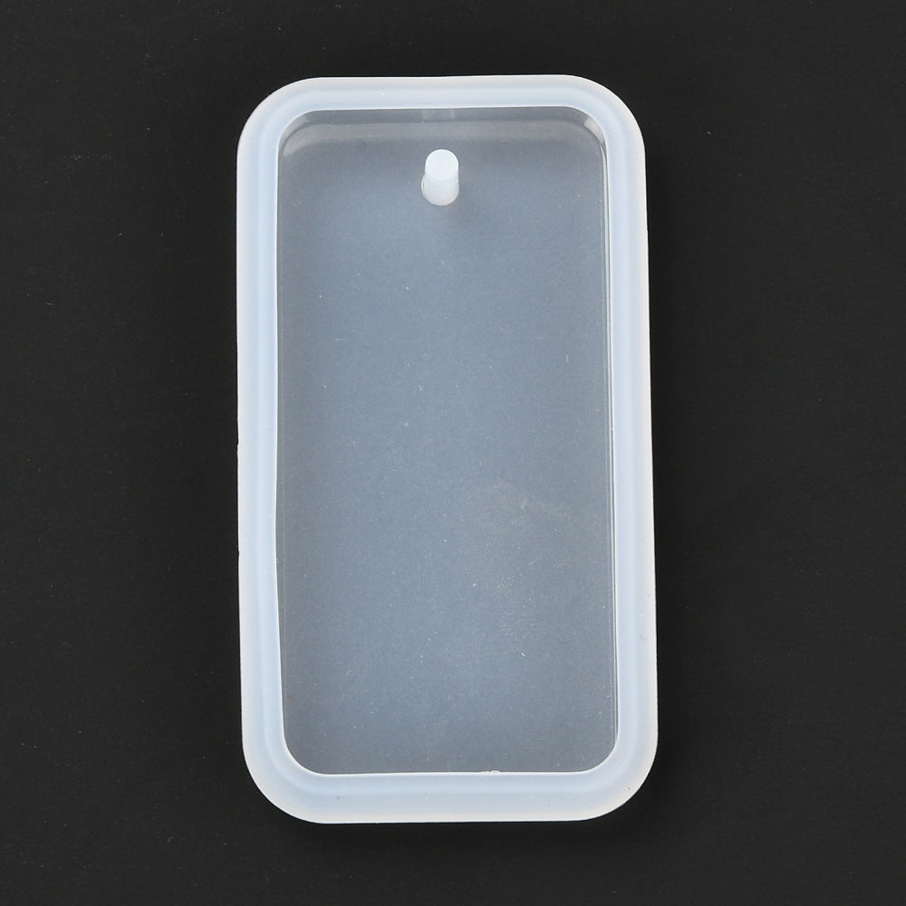 Rounded Edge Rectangle Pendant Mould