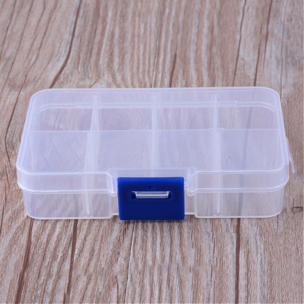 Small Storage Container With Adjustable Dividers