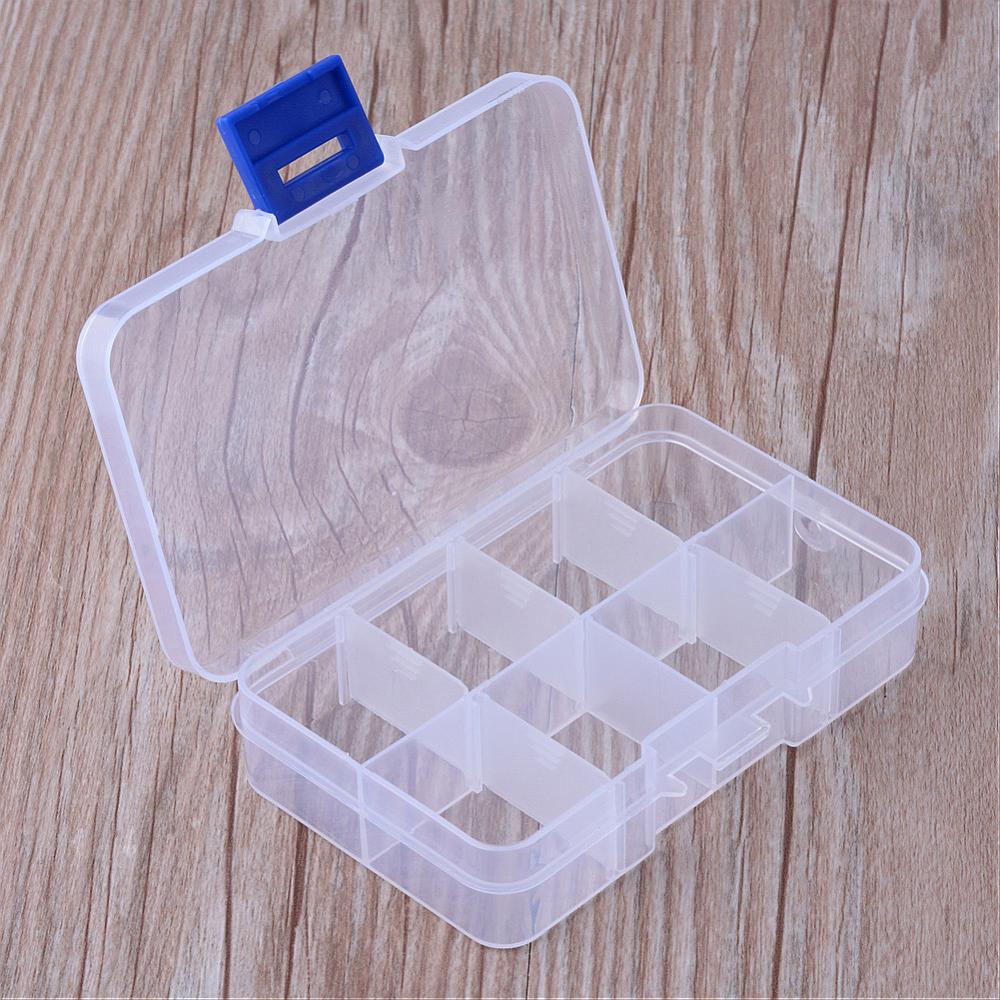 Small Storage Container With Adjustable Dividers
