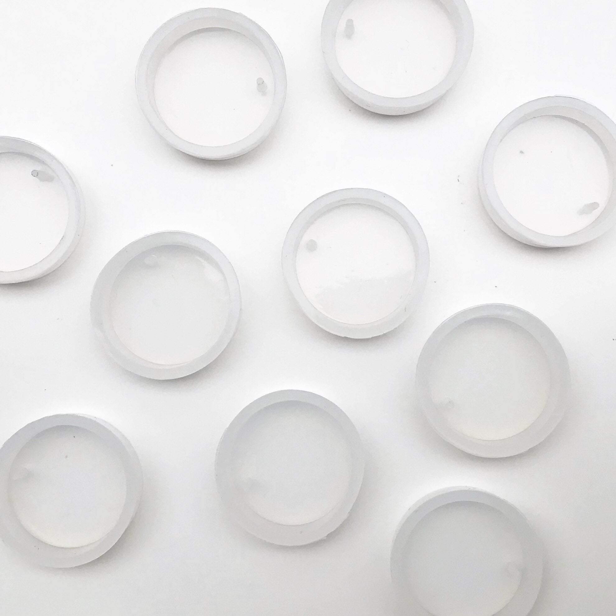 Circle silicone mould (4 pieces) - Poethan